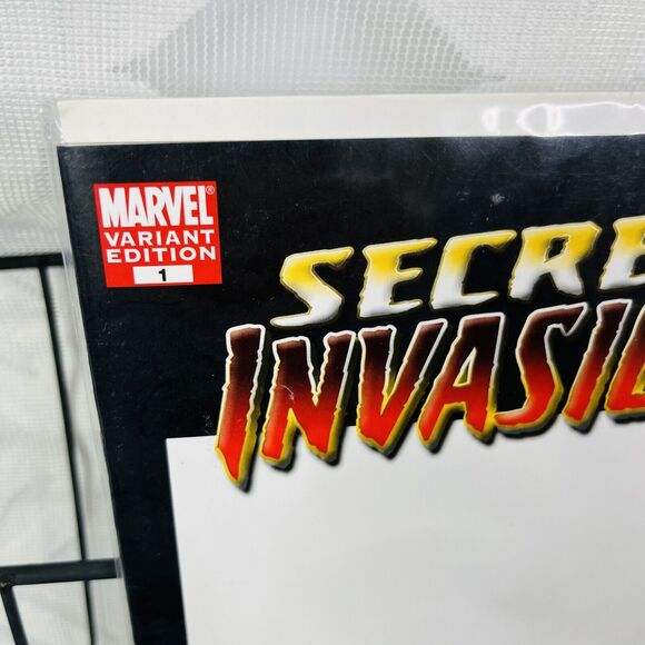 Secret Invasion #1 (Marvel Comics, 2008) Blank‎ Sketch Variant Skrulls - Picture 2 of 6